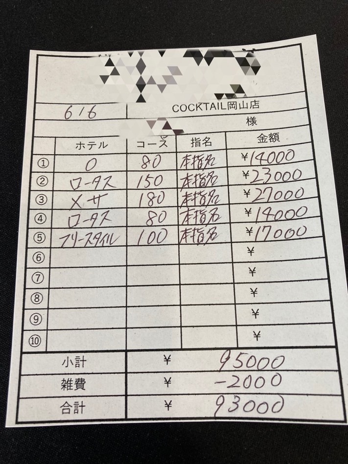 【6月6日￥93000】