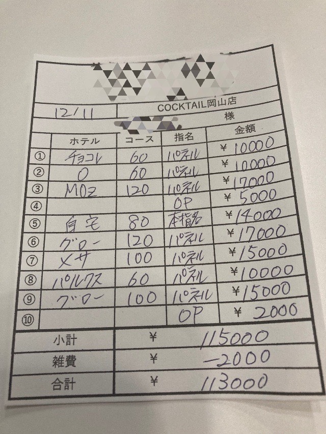 【12月11日￥113000】