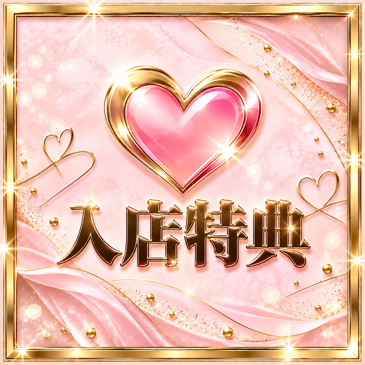 入店特典
